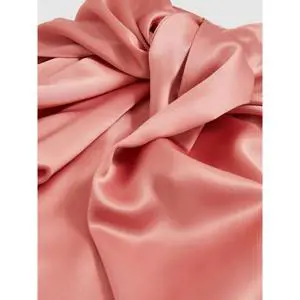 REISS FAE Satin Cape Maxi Dress